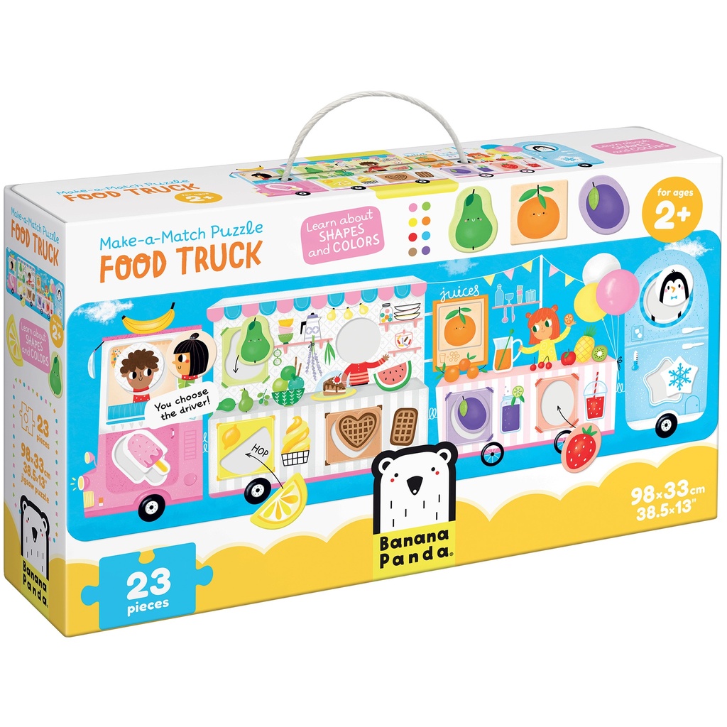 Food Truck Make-a-Match Puzzle