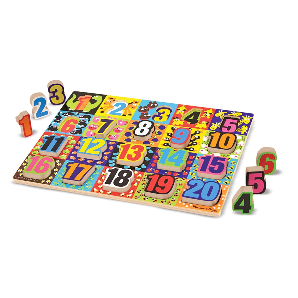 Jumbo Numbers Chunky Puzzle