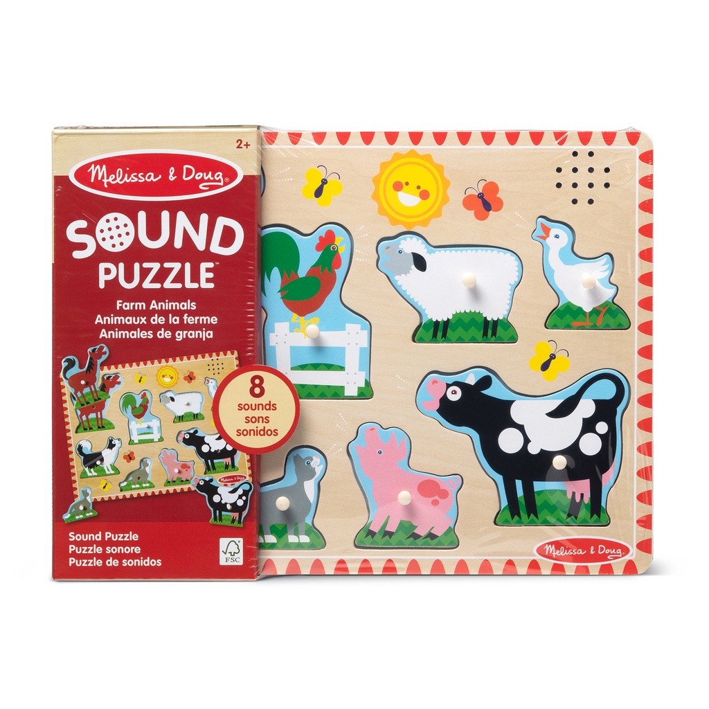 Farm Animals Sound Puzzle