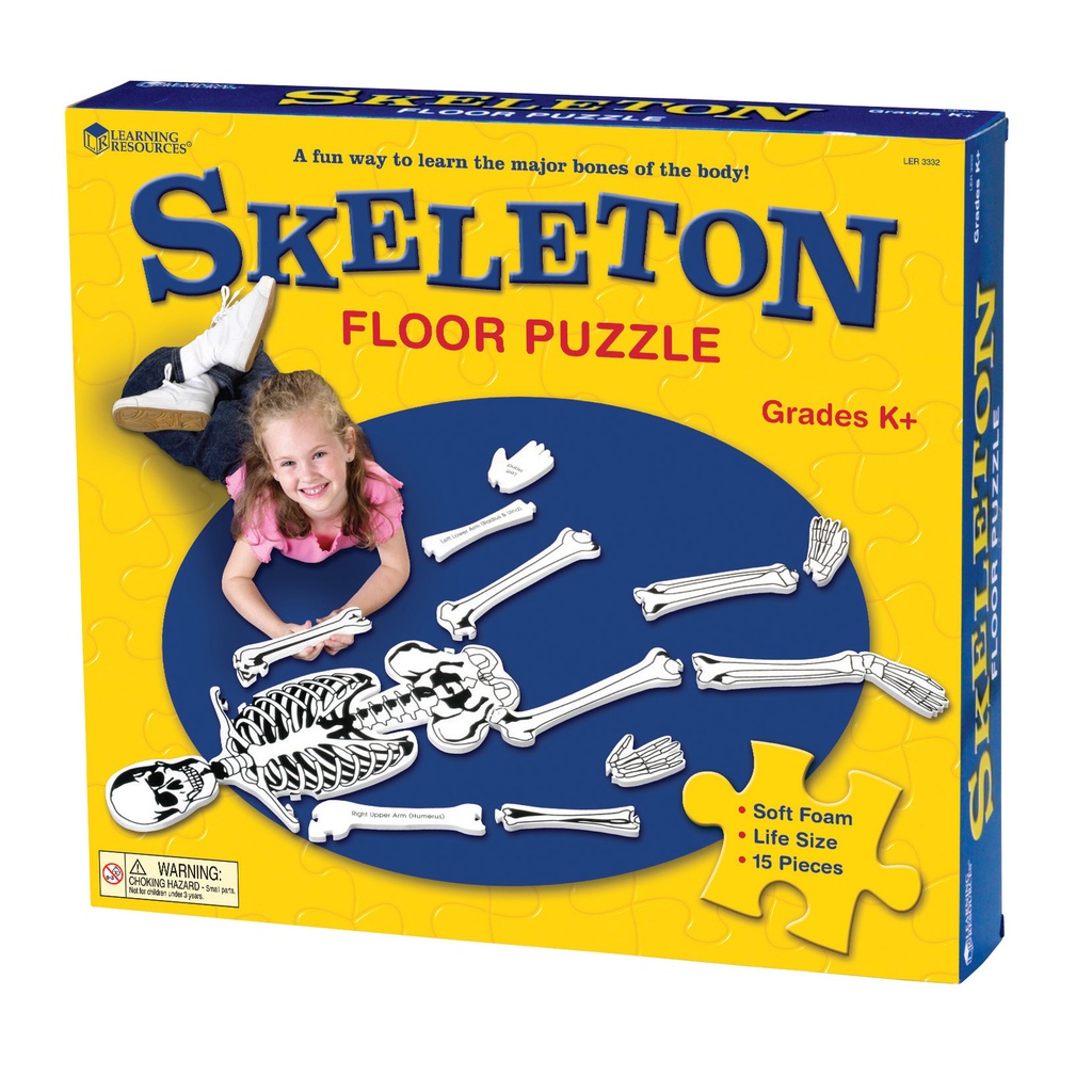 Skeleton Foam Floor Puzzle