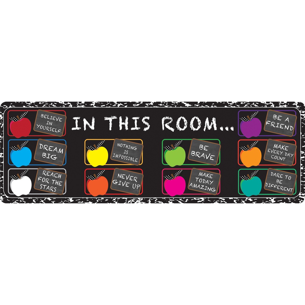 In this Room Positive Sayings Mat Runner 15.5" x 47"