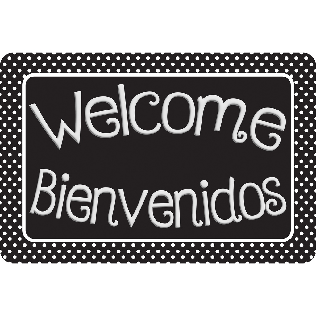 Bienvenidos Welcome Mat 15.5" x 23.5"