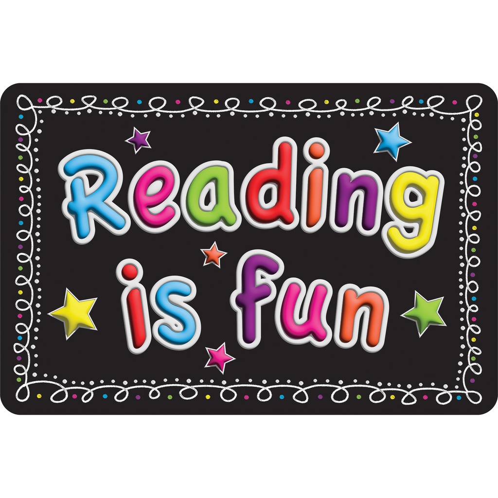 Reading is Fun Welcome Mat 15.5" x 23.5"