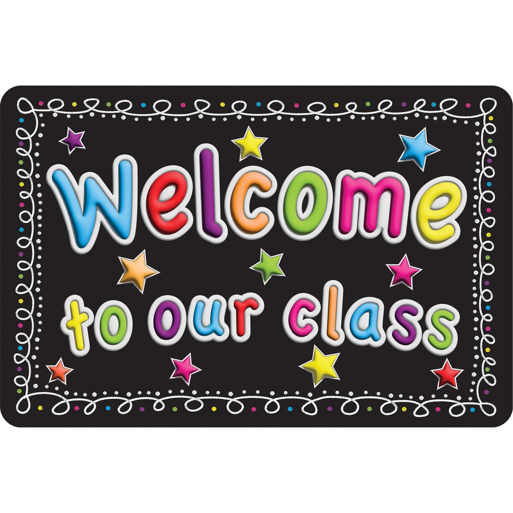 Welcome To Our Class Welcome Mat 15.5" x 23.5"