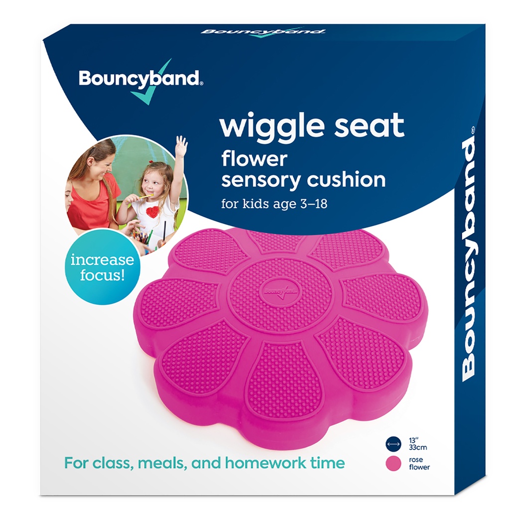 Rose Flower Wiggle Seat Sensory Cushion