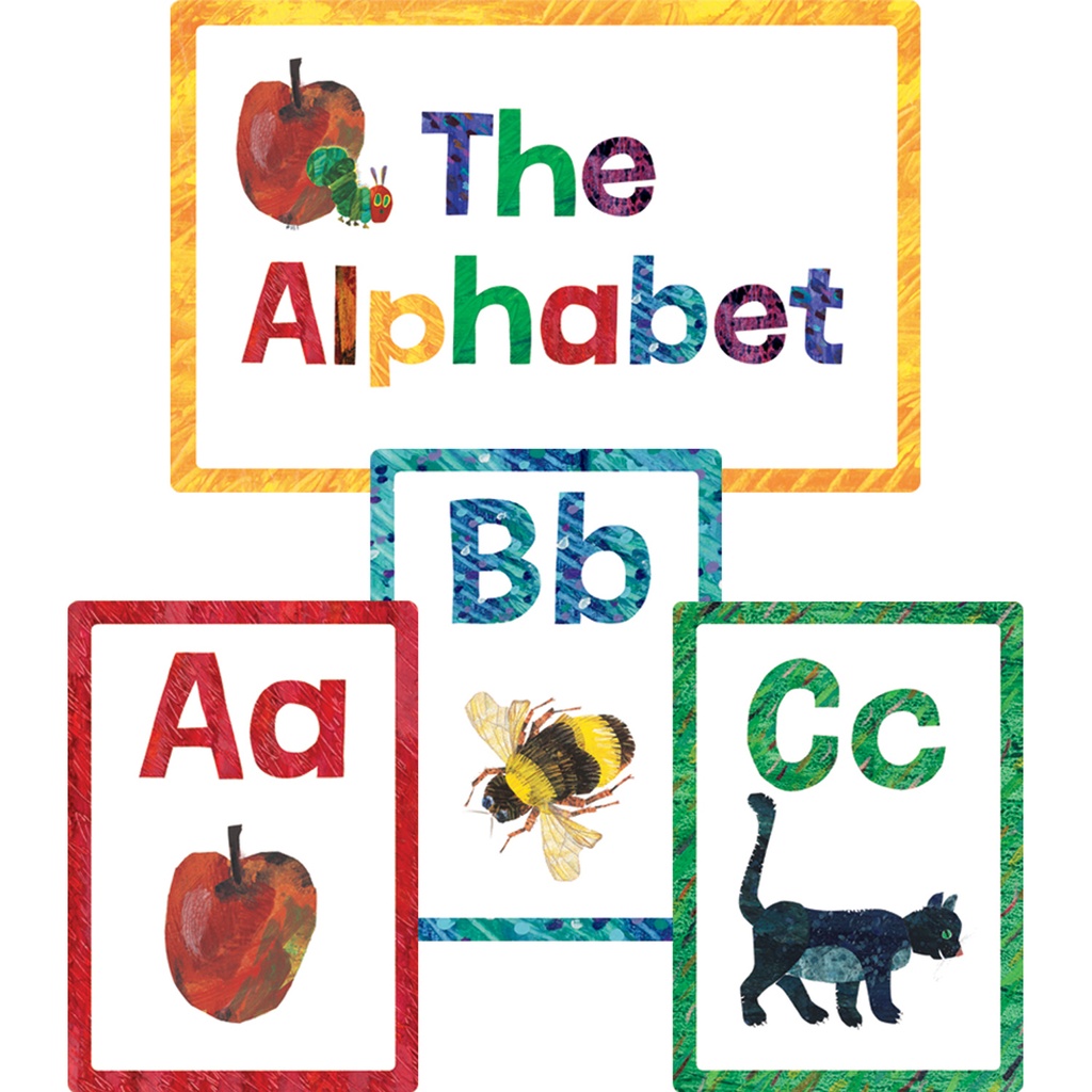 World of Eric Carle™ Alphabet Bulletin Board Set 27 Pieces