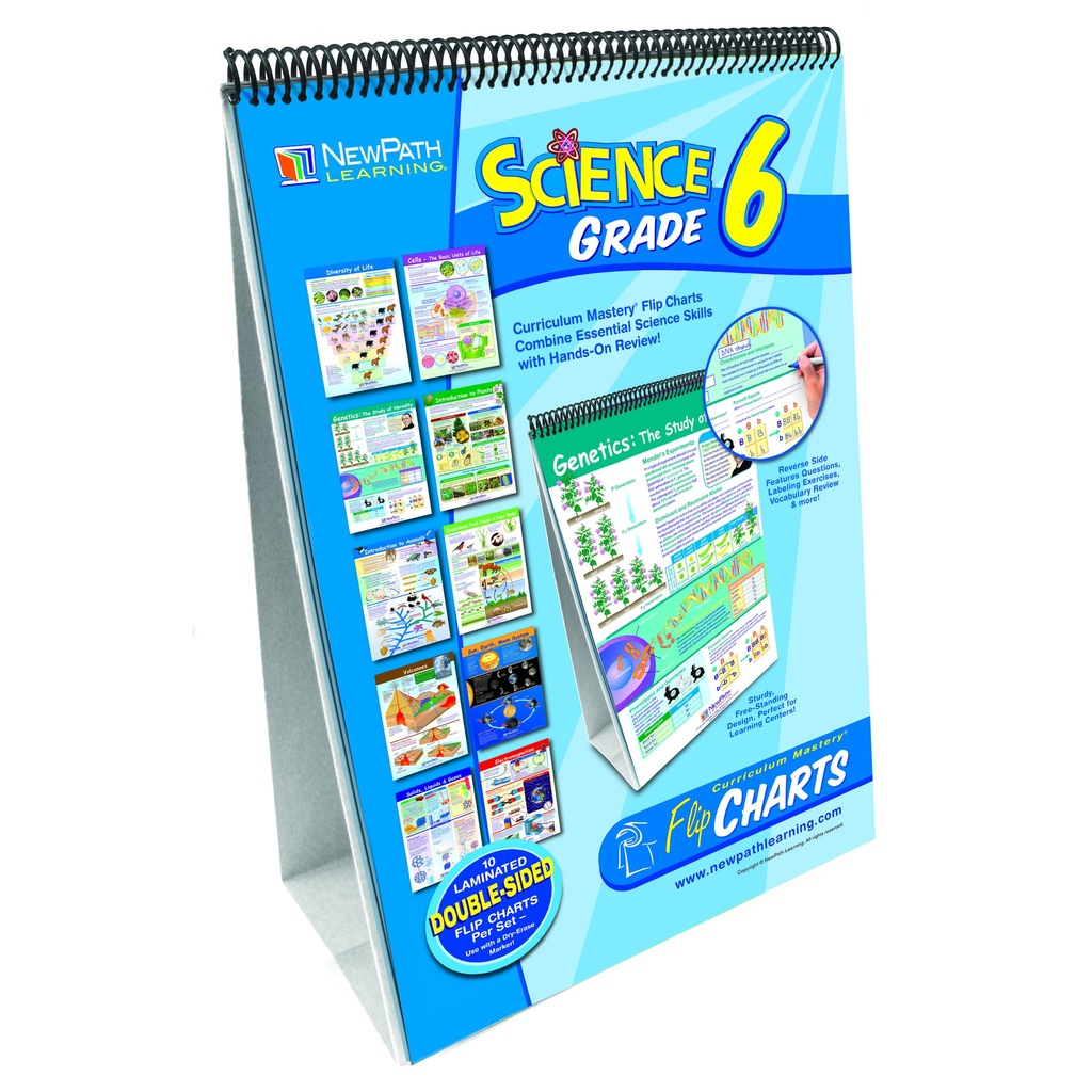 Science Skills Curriculum Mastery® Flip Chart Grade 6