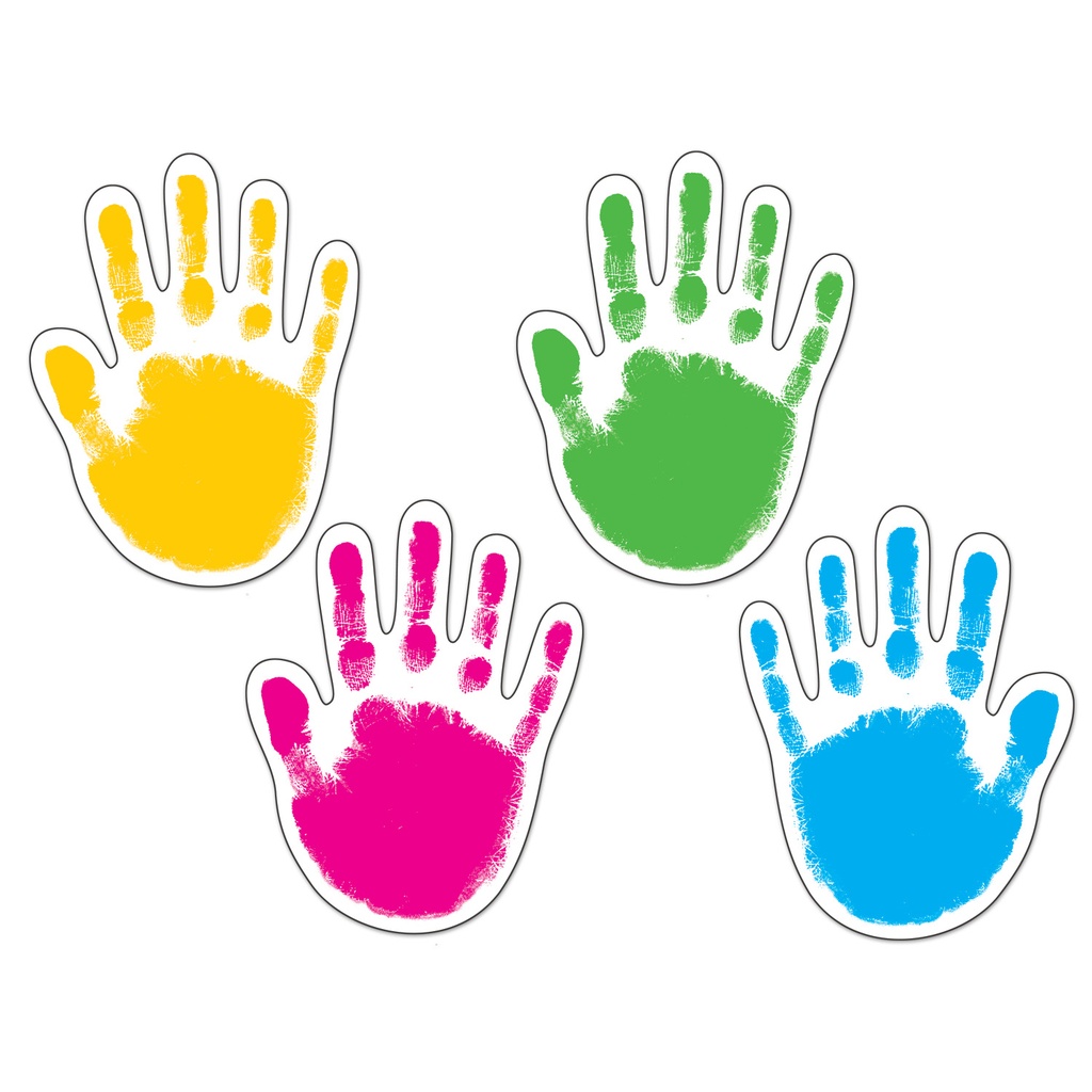 Handprints Cut-Outs Pack of 42