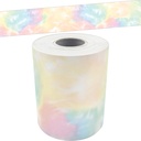 Pastel Pop Tie-Dye Straight Rolled Border Trim