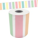 Pastel Pop Stripes Straight Rolled Border Trim