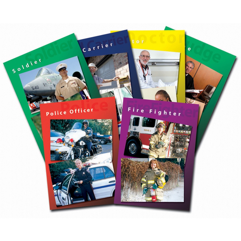 Community Helpers Real Life Learning Poster Set of 6