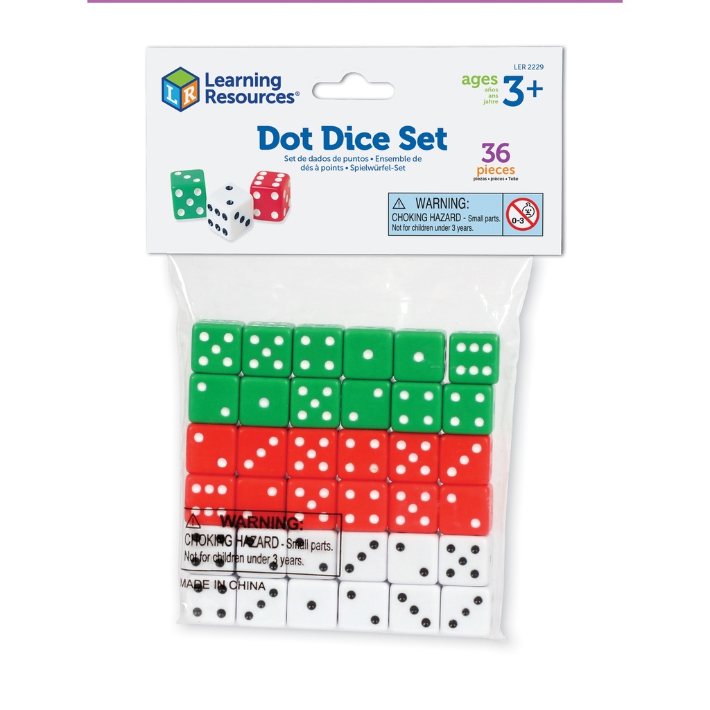 Dot Dice Set of 36