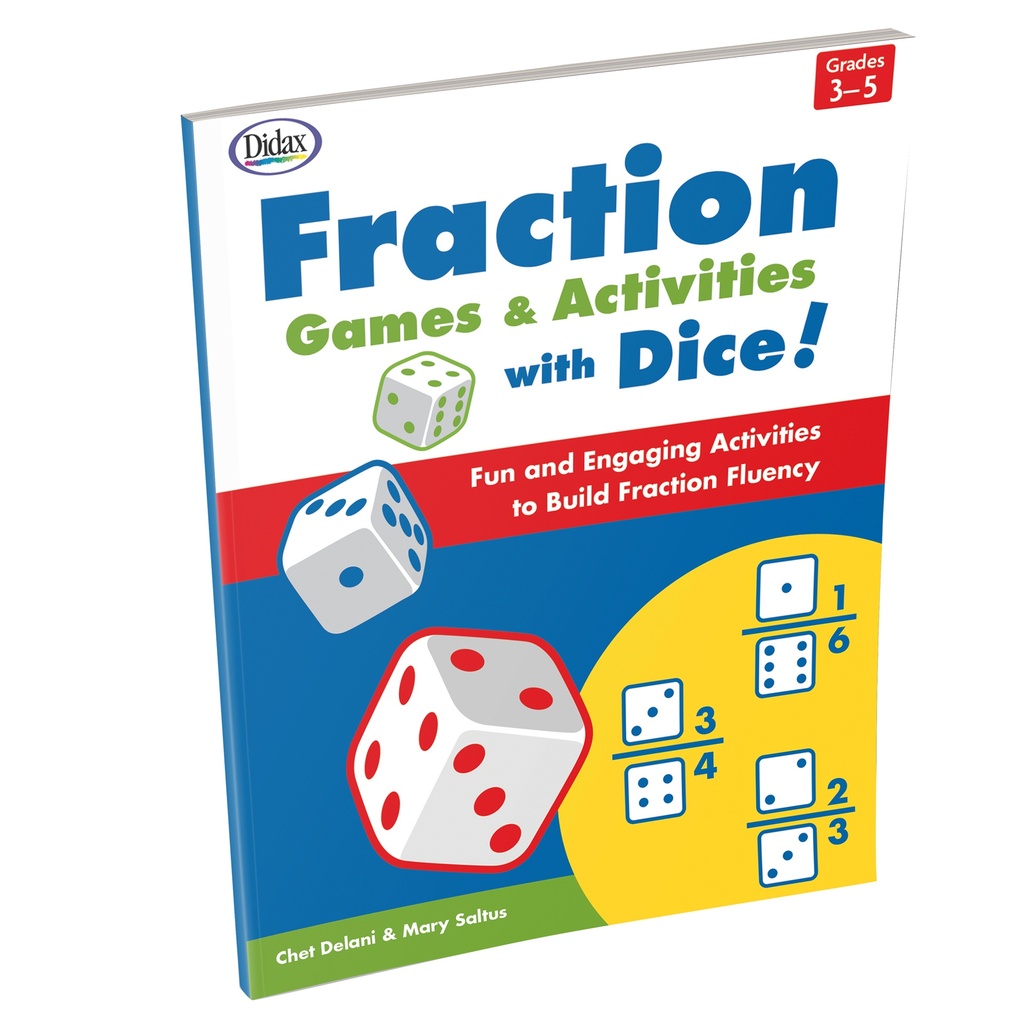 Fraction Games & Activities with Dice Resource Book