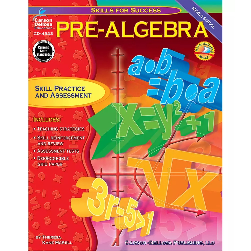 Pre-Algebra Resource Book Grades 6-8