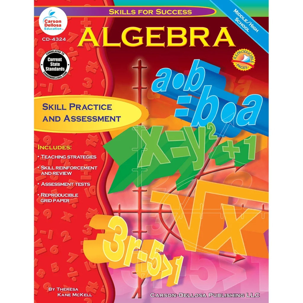 Skills for Success Algebra Resource Book Grades 6-12