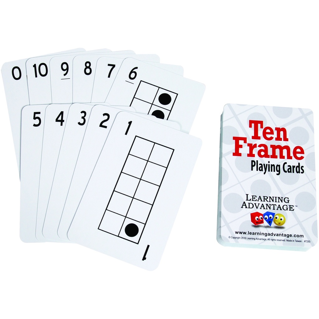 Ten Frame Playing Cards