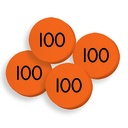 100 Hundreds Place Value Discs Set