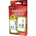 Addition 0-12 Flash Cards