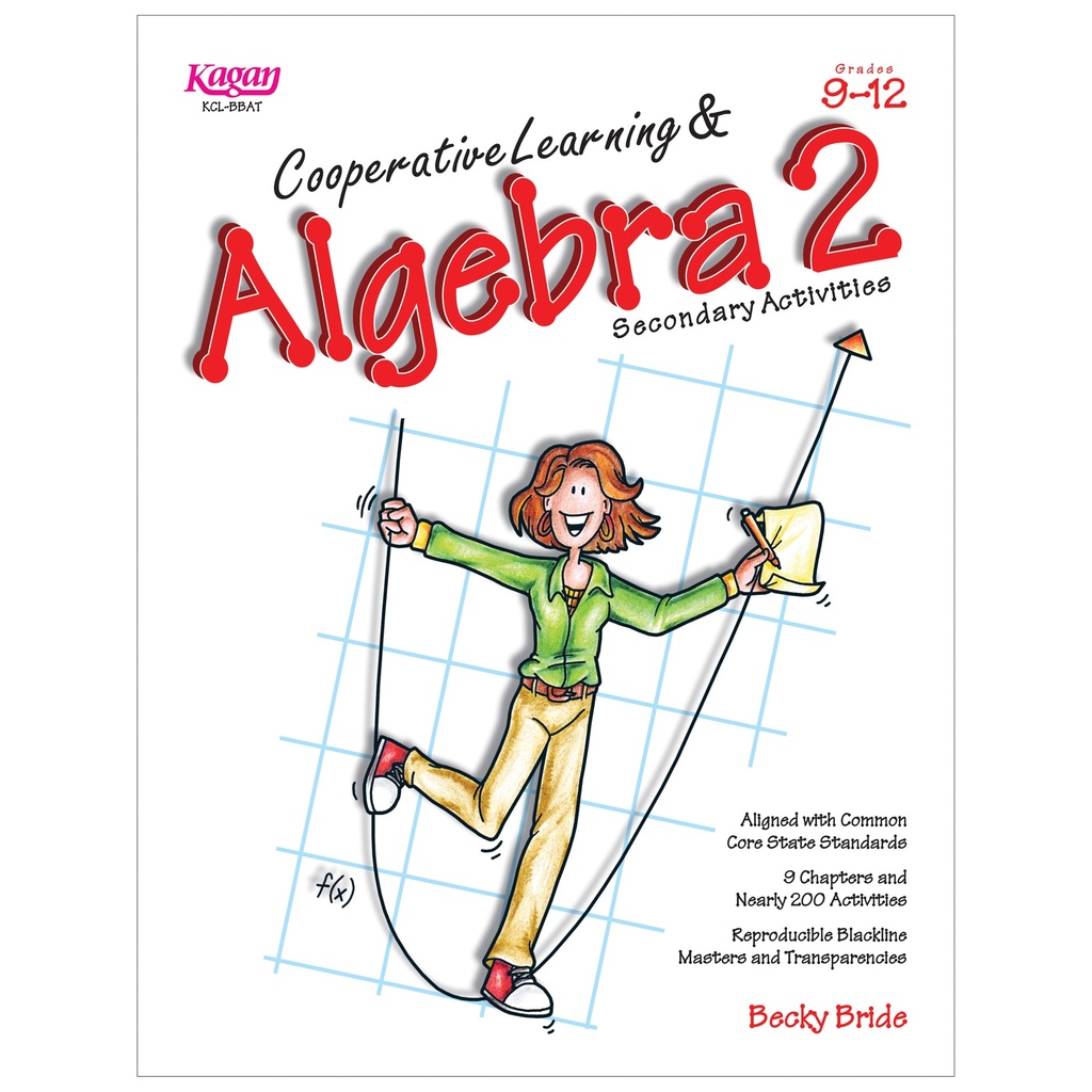 Cooperative Learning & Algebra 2 Secondary Activities Book Grade 9-12