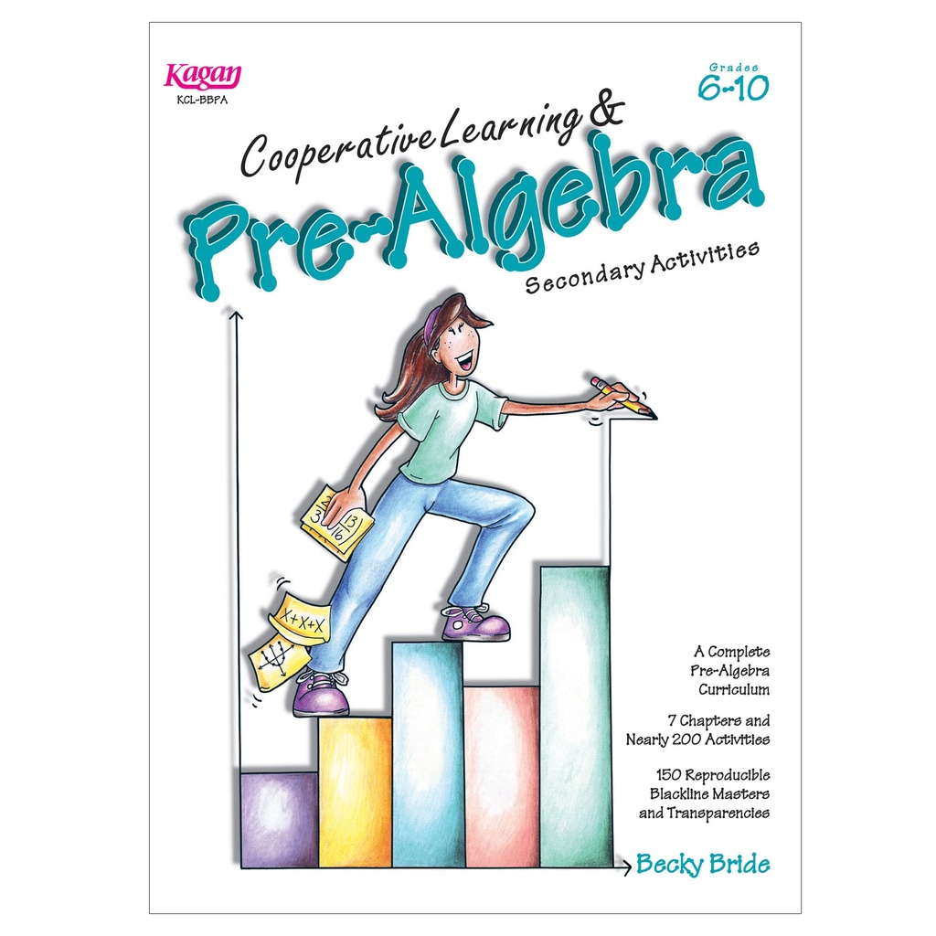 Cooperative Learning & Pre-Algebra Secondary Activities Book Grade 6-10