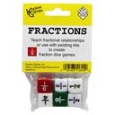 Fraction Dice Set Pack of 6