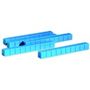 Blue Plastic Base Ten Rod Set of 50