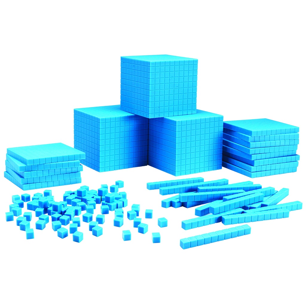 Blue Plastic Base Ten Class Set