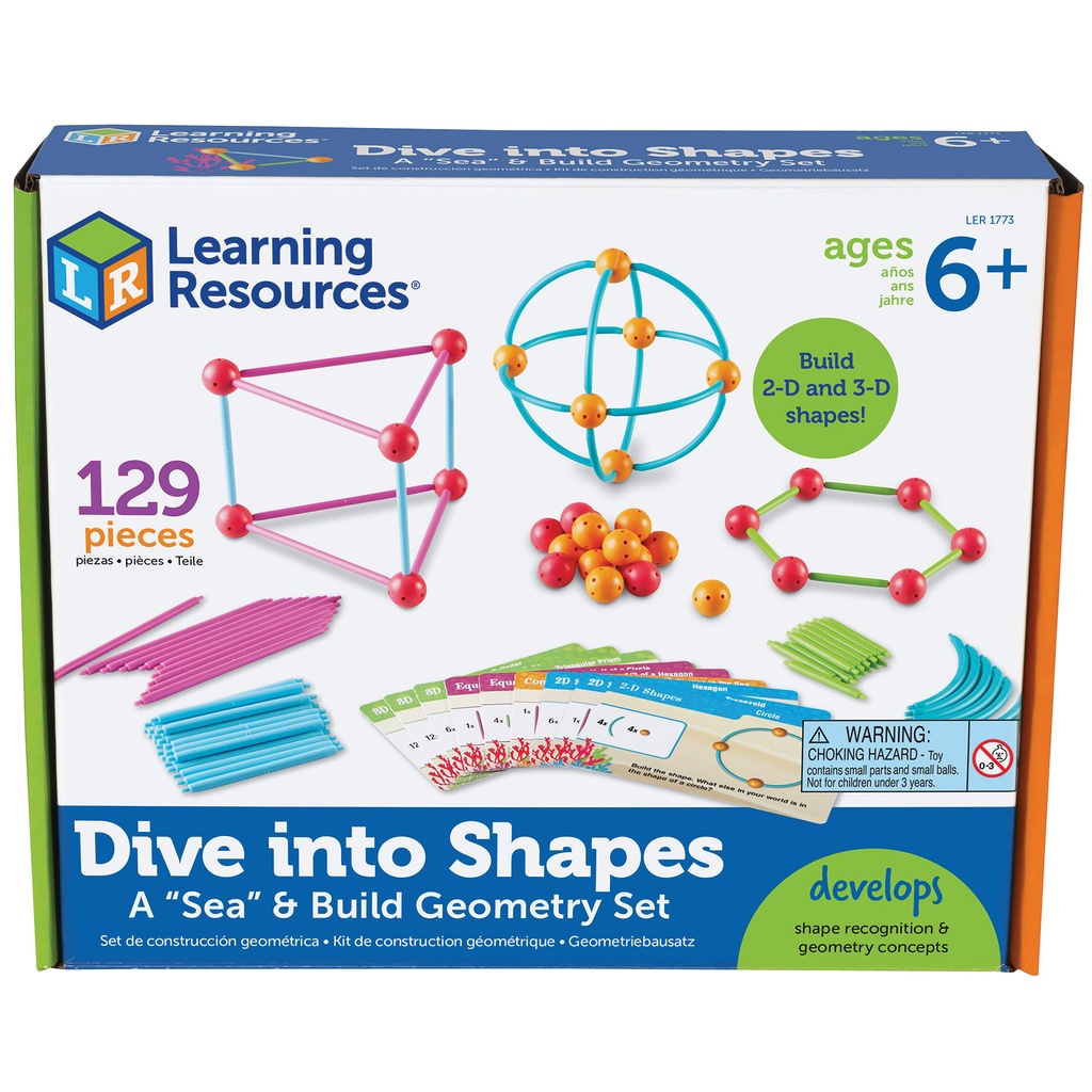 Dive into Shapes!™ A "Sea" and Build Geometry Set