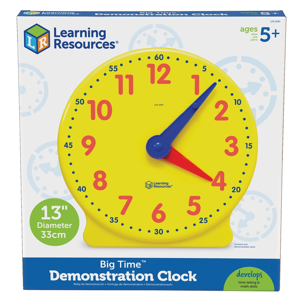 Big Time™ 12-Hour Demonstration Learning Clock®