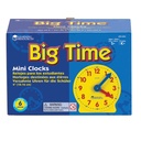 Big Time™ Geared Mini-Clocks Set of 6