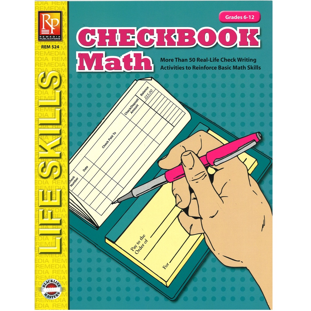 Checkbook Math: Life Skills Math Series Grades 6-12