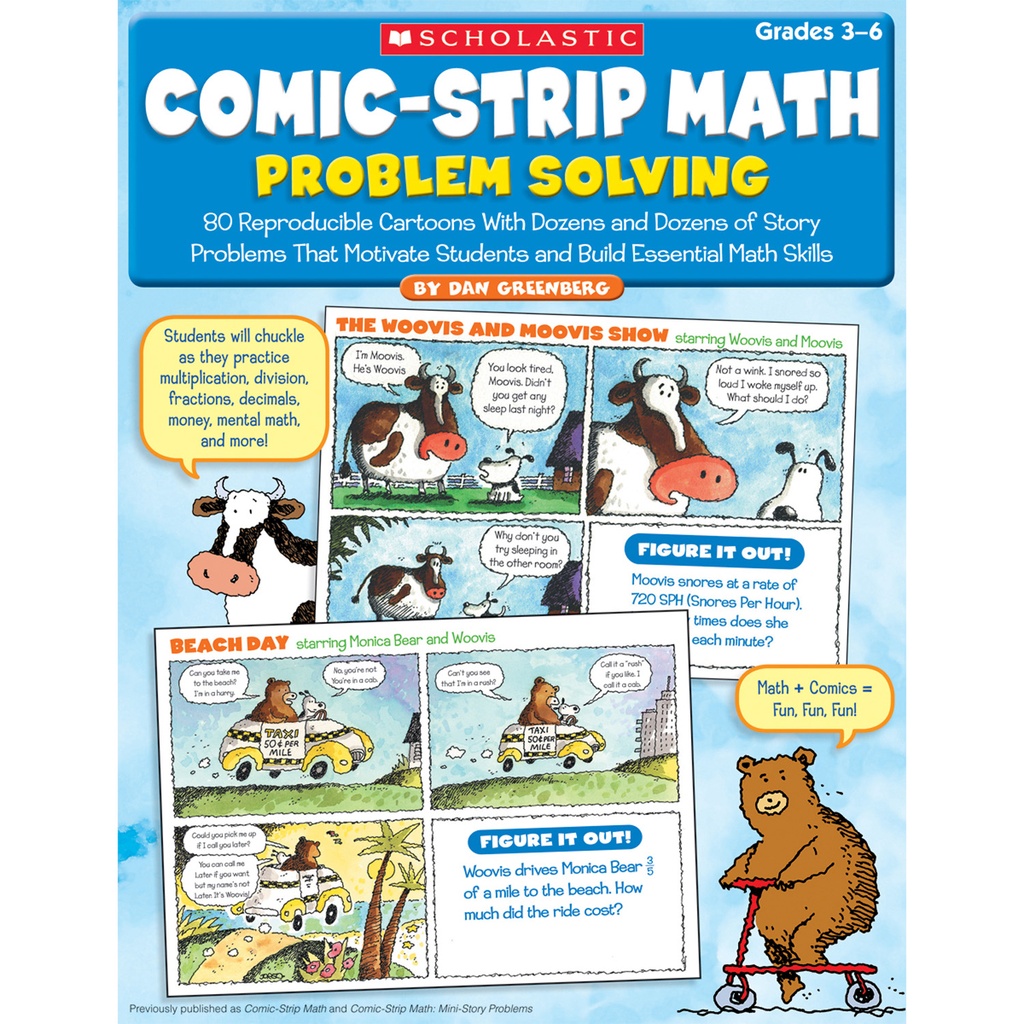 Comic-Strip Math: Problem Solving Book