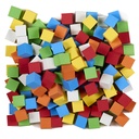 Assorted 16mm Foam Blank Dice Bag of 200