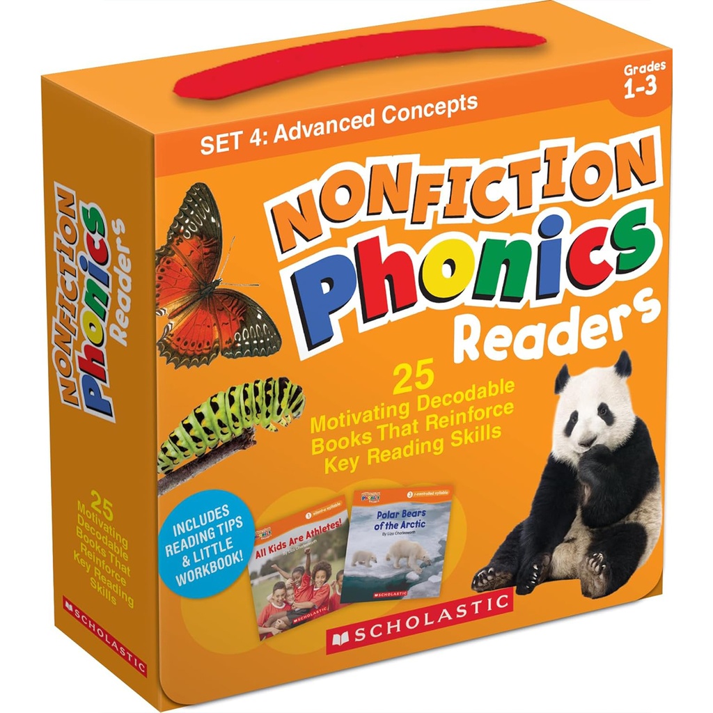 Nonfiction Phonics Readers Set 4: Advanced Concepts Single-Copy Set 