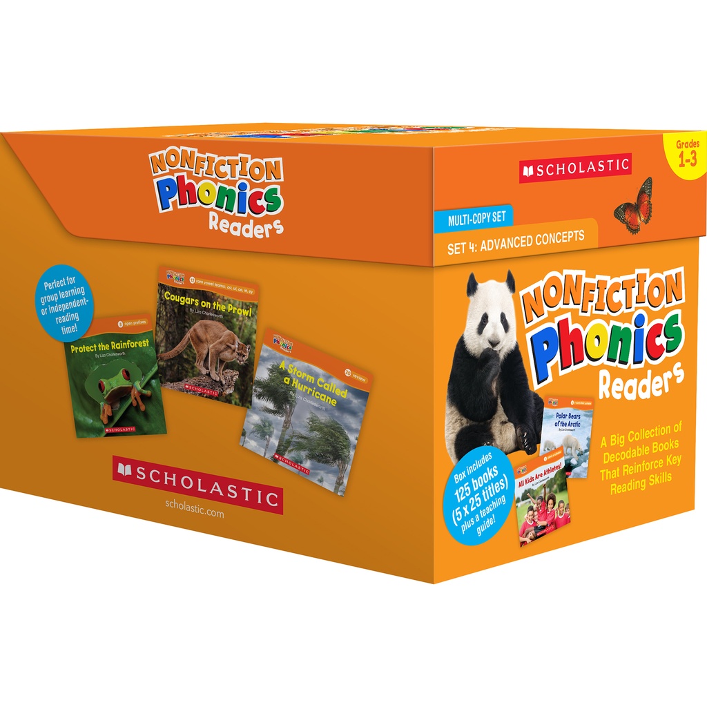 Nonfiction Phonics Readers Set 4: Advanced Concepts Multiple-Copy Set