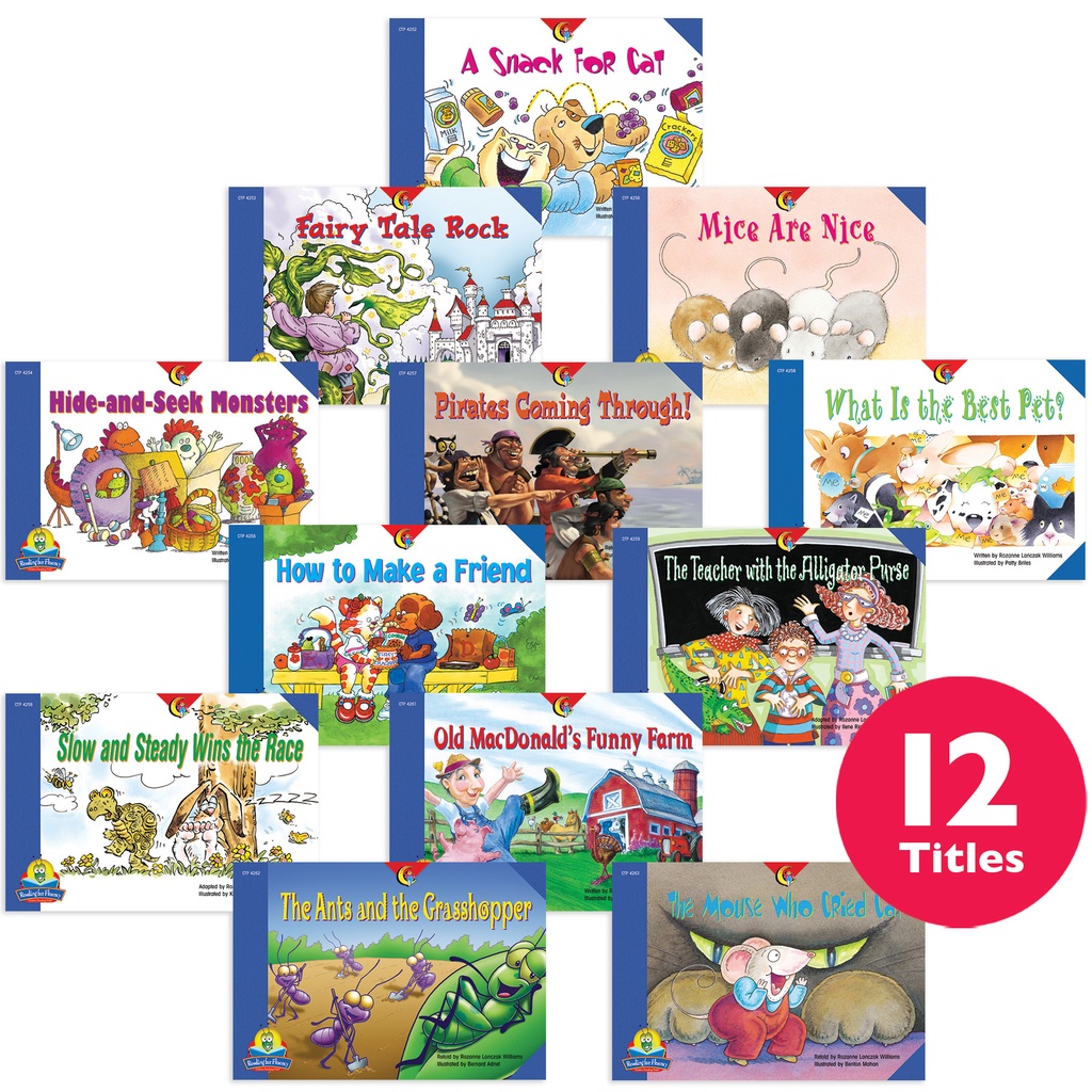 Reading For Fluency Set 2 Variety Pack 12 Titles