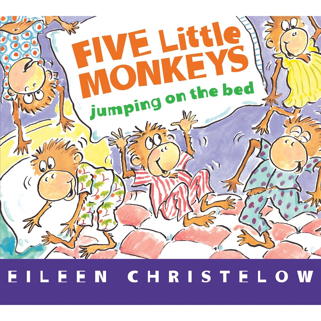 Five Little Monkeys Jumping on the Bed Board Book