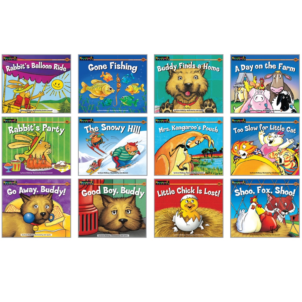 Rising Readers Fiction Leveled Book Set of 12