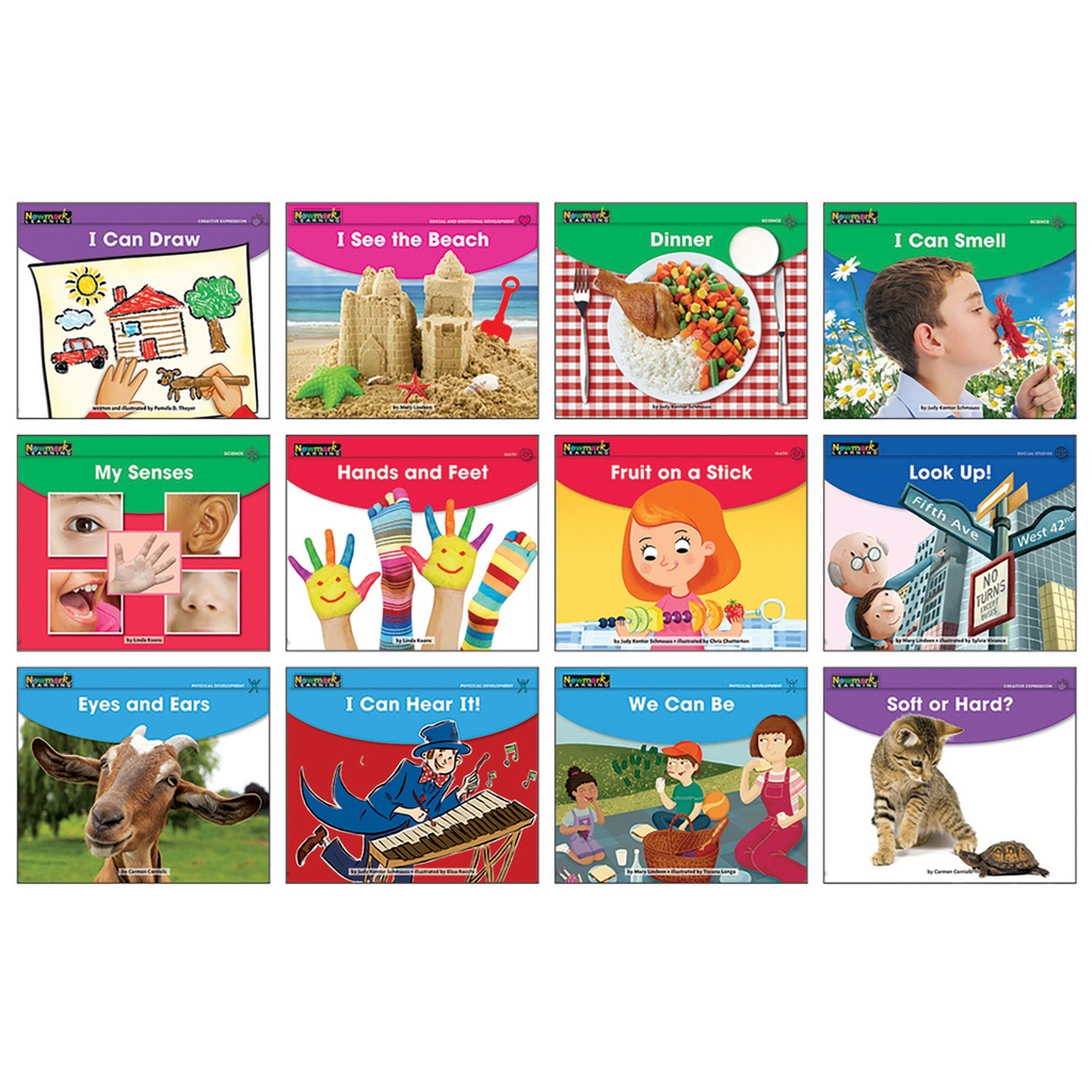 Early Rising Readers My Five Senses Theme Set