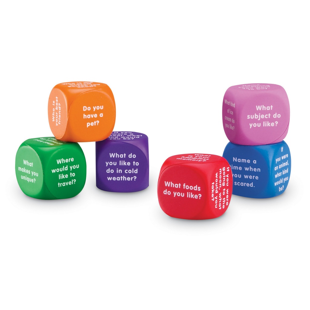 Conversation Cubes 6 Per Set