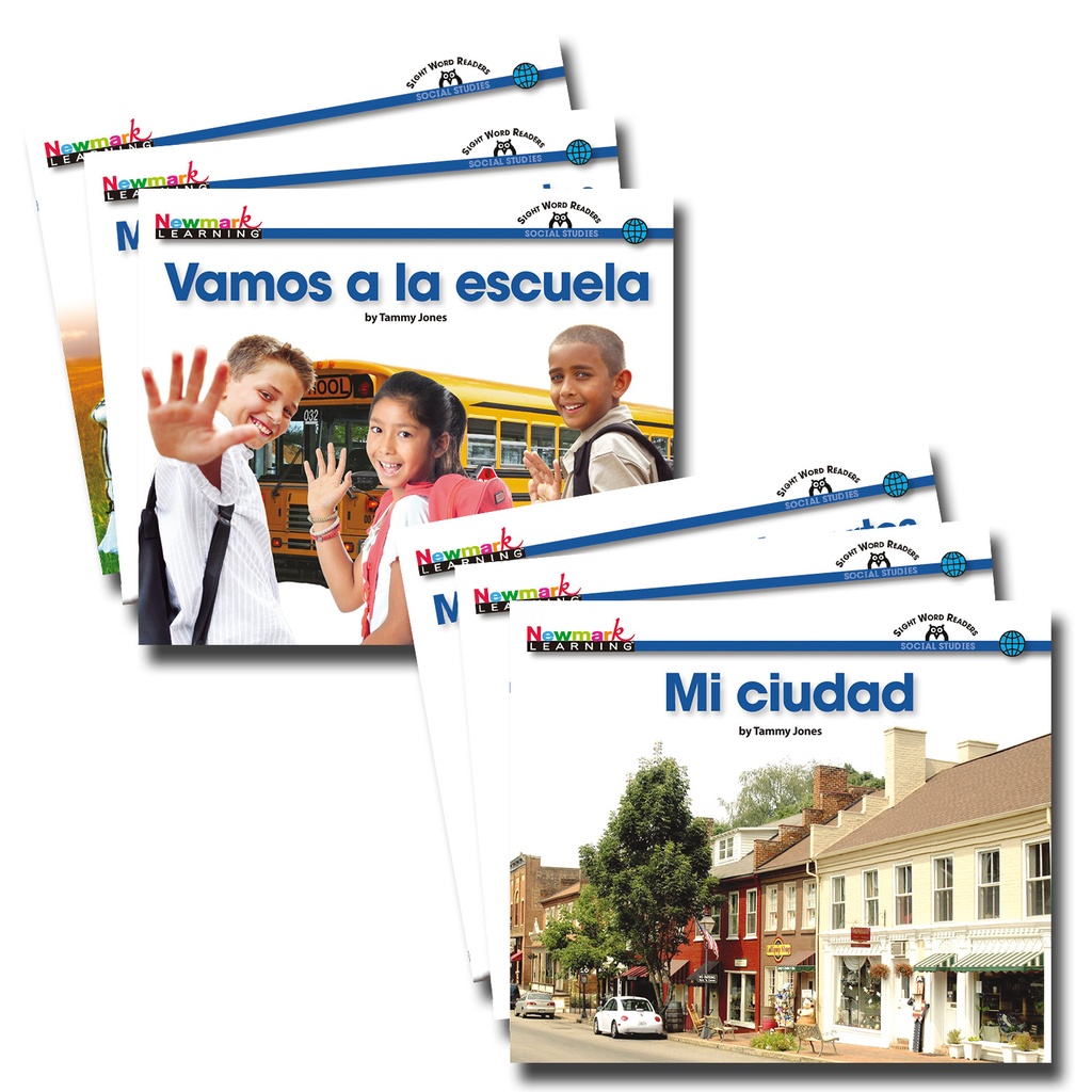 En Español: Sight Word Reader Social Studies Set of 16