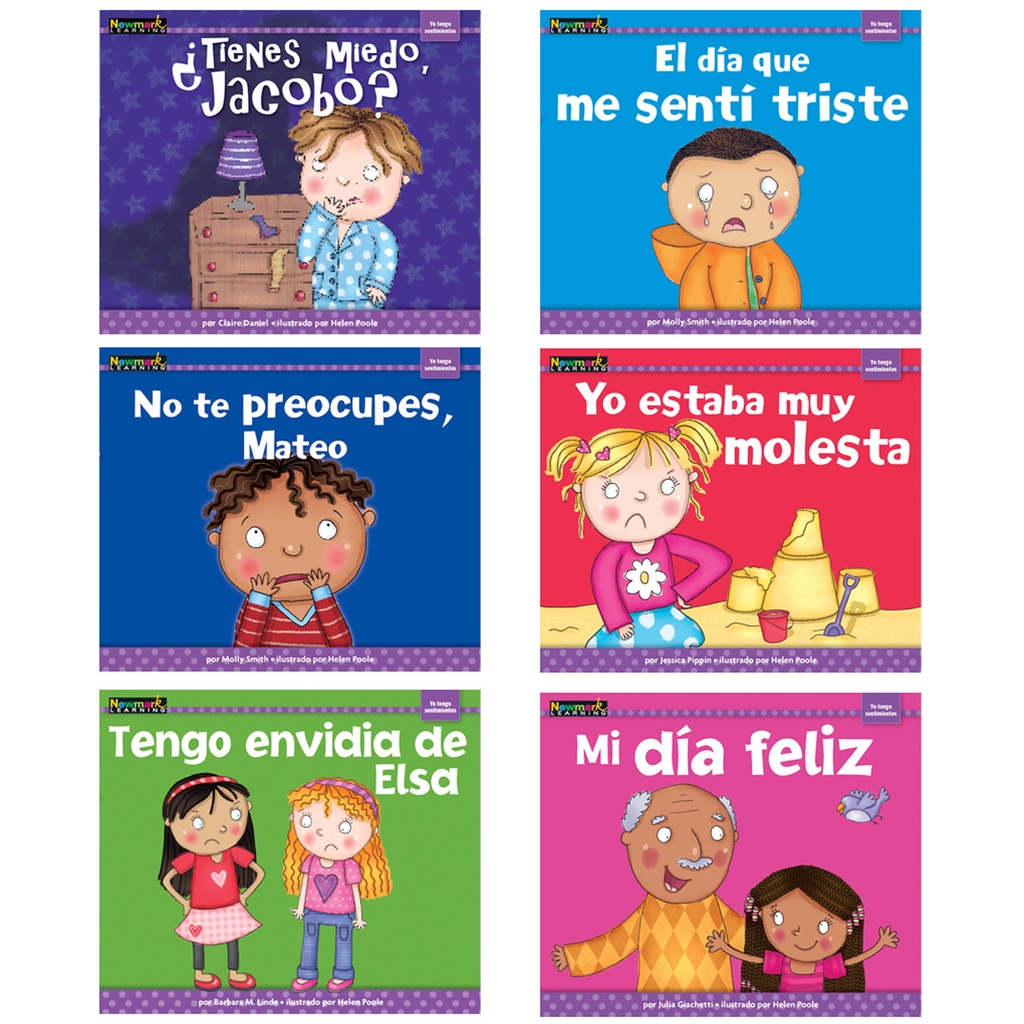 Spanish MySELF Readers: I Have Feelings Set of 6