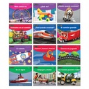 Spanish Early Rising Readers Transportation Theme Set