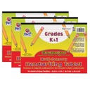 10-1/2" x 8" Multi-Sensory Raised 5/8" x 5/16" x 5/16" Ruled Long Tablets Pack of 3