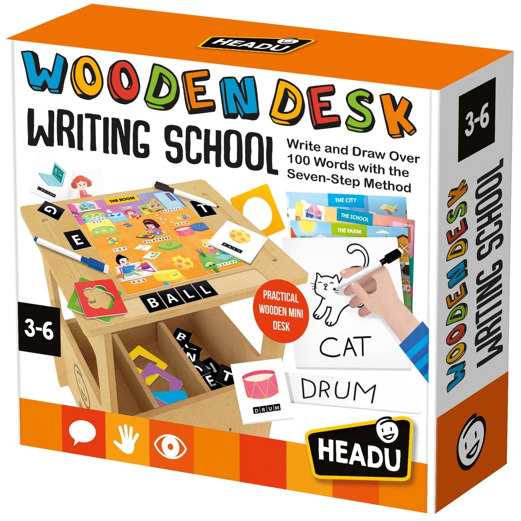 Wooden Desk Writing School