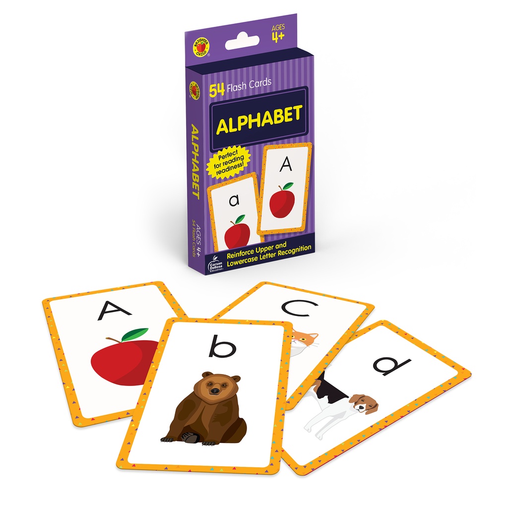 Alphabet Flash Cards 54 Cards