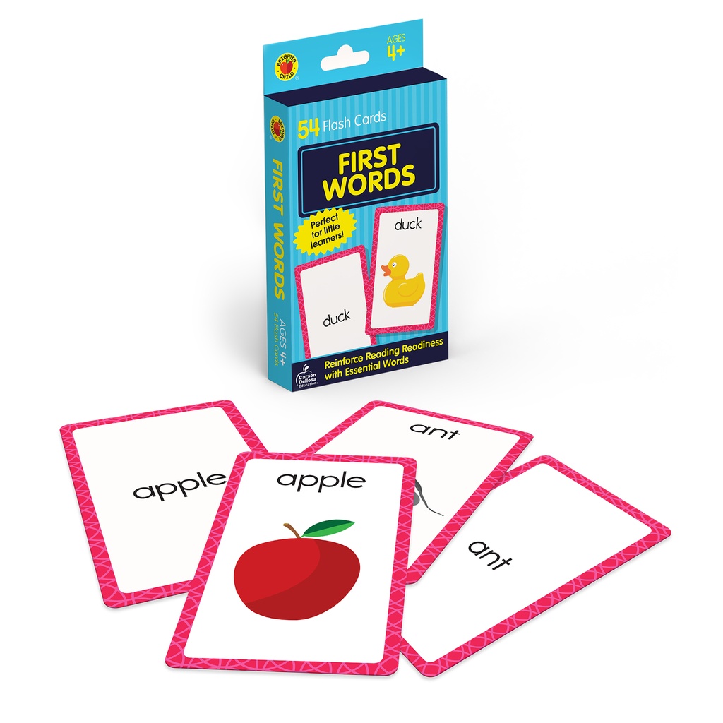 First Words Flash Cards 54 Cards