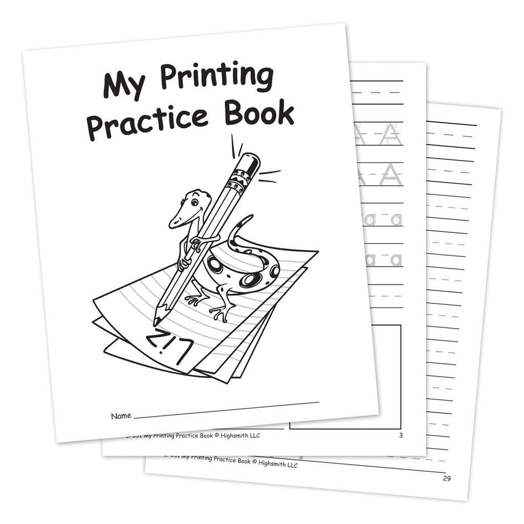 My Own Printing Practice Book