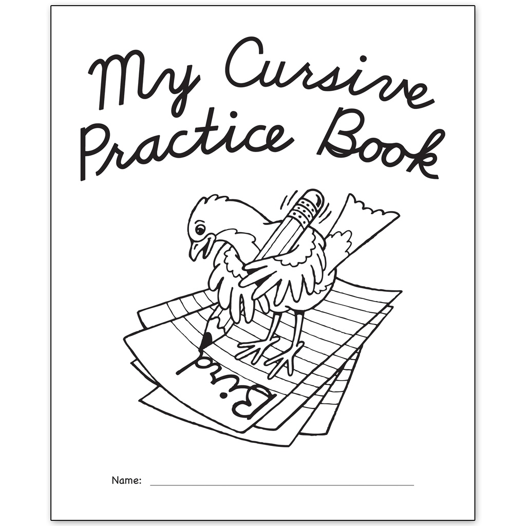 My Own Books™: My Cursive Practice Book 25-Pack