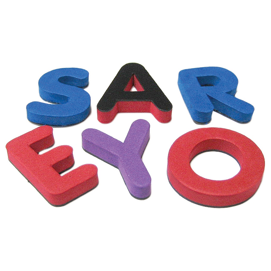 Small Uppercase Magnetic Foam Letters